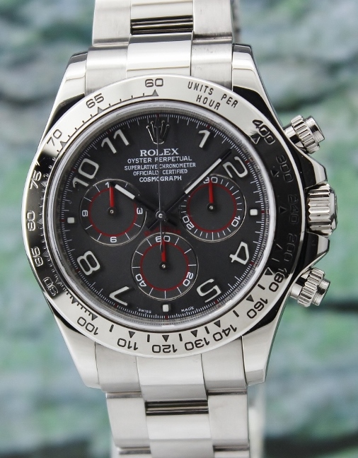 (image for) A ROLEX 18K WHITE GOLD DAYTONA COSMOGRAPH / 116509